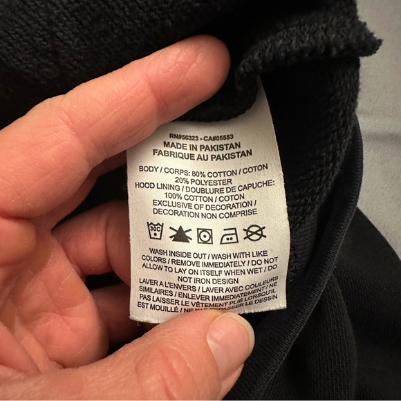 Nike - Sportswear Hoodie - Black & White - Sz: S - Picture 4 of 4